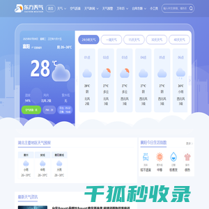 天气预报查询一周